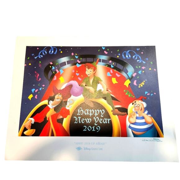Disney Cruise Print NYE 2019 - Picture 1 of 4